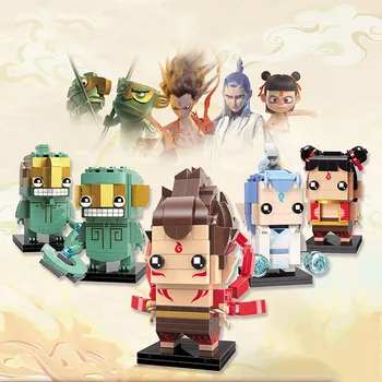 

New Master Jiang Chinese Six Kingdoms Building Blocks Mini Children Figures Good Friend's Gift Model Brick Toys Free Shipping