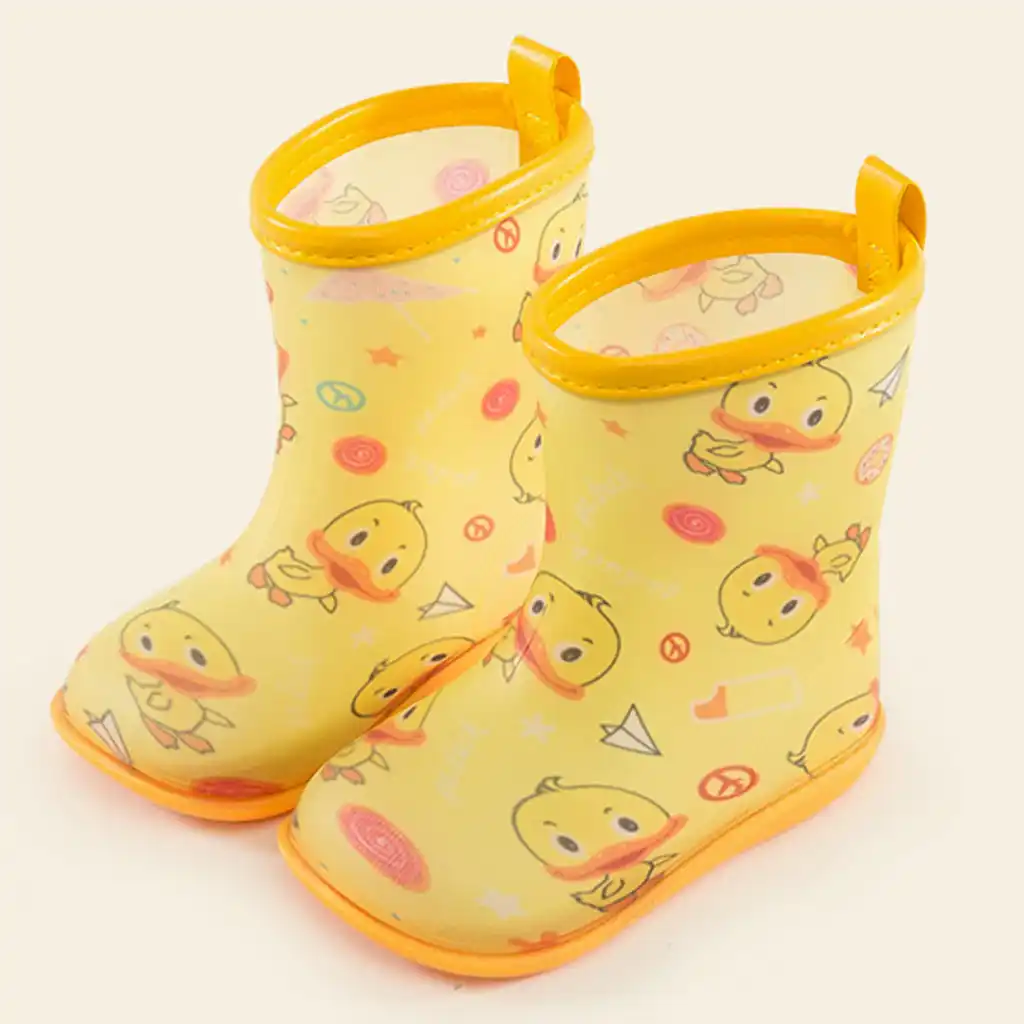 ULKNN Kids Baby Boys Girls Rain Shoes 