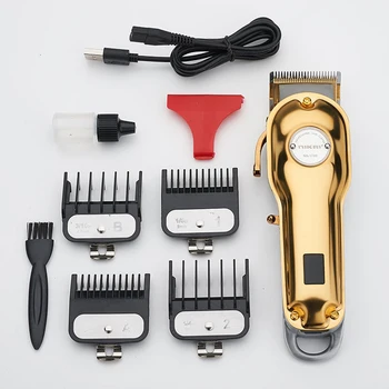

Hair C-lipper Rechargeable Hairdresser Liquid Crystal Display Electric Shears Professional Hairdressing Electric Shavers USB