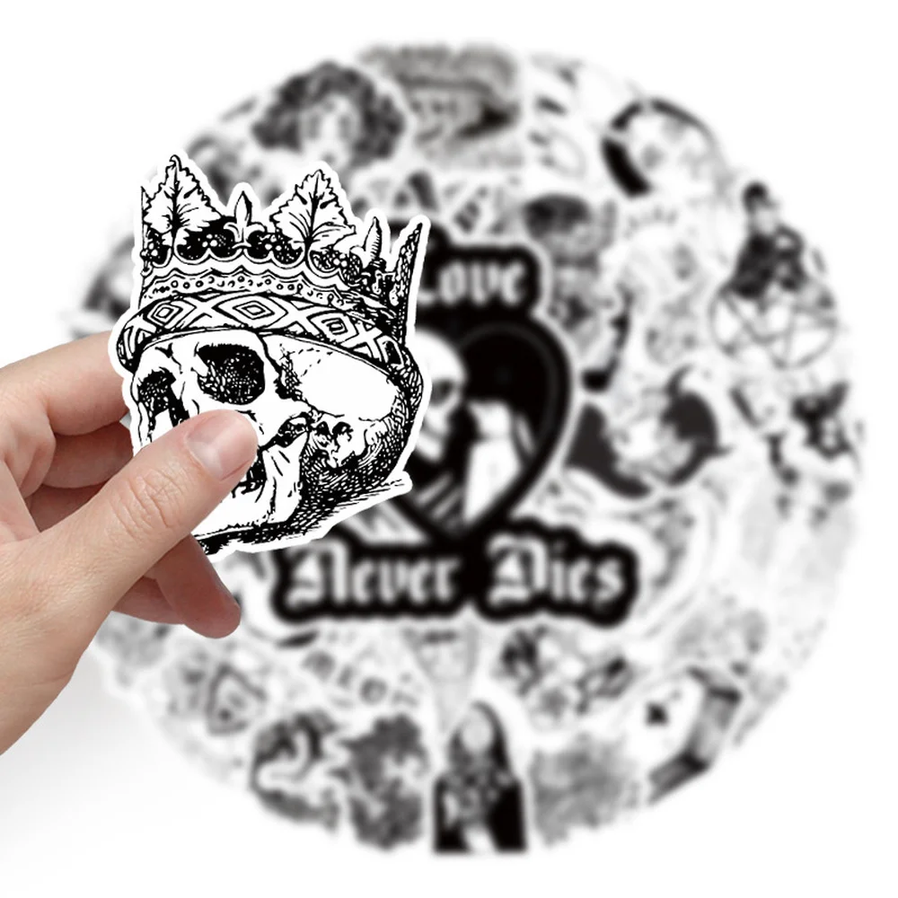 Old school OG tattoo style sticker 50pcs/lot Refrigerator Skateboard Trolley Case Decals Backpack Tables waterproof PVC sticker