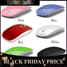 Ультратонкая оптическая беспроводная мышь 2,4G, USB приемник, воздушная мышь для ноутбука, ноутбука, компьютера, мышь R20