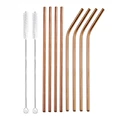 8Pcs Rosegold C