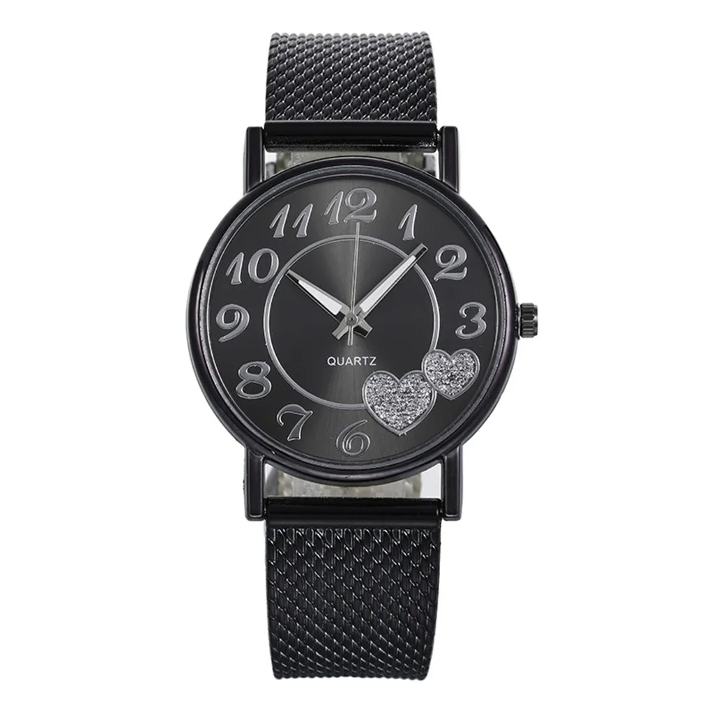 2023 Stainless Steel Watch For Women Luxury Casual Fashion Ladies Watch Digital Automatic Mesh Belt Watch Orologio Reloj Mujer