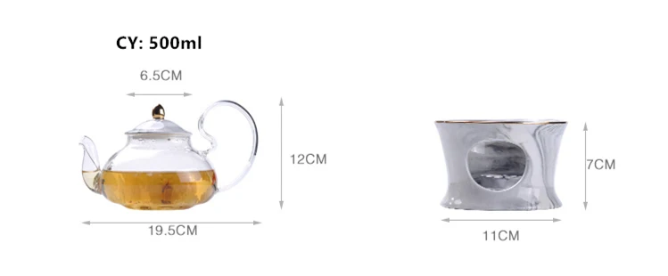 Nordic Marbling Ceramic Afternoon Tea Cup & Tea Pot Set