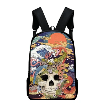 

2020 New Fashion 3d Art Print Backpack Men Women Back Pack School Bags For Teenage Boys Girls Bagpack mochila Book Bag