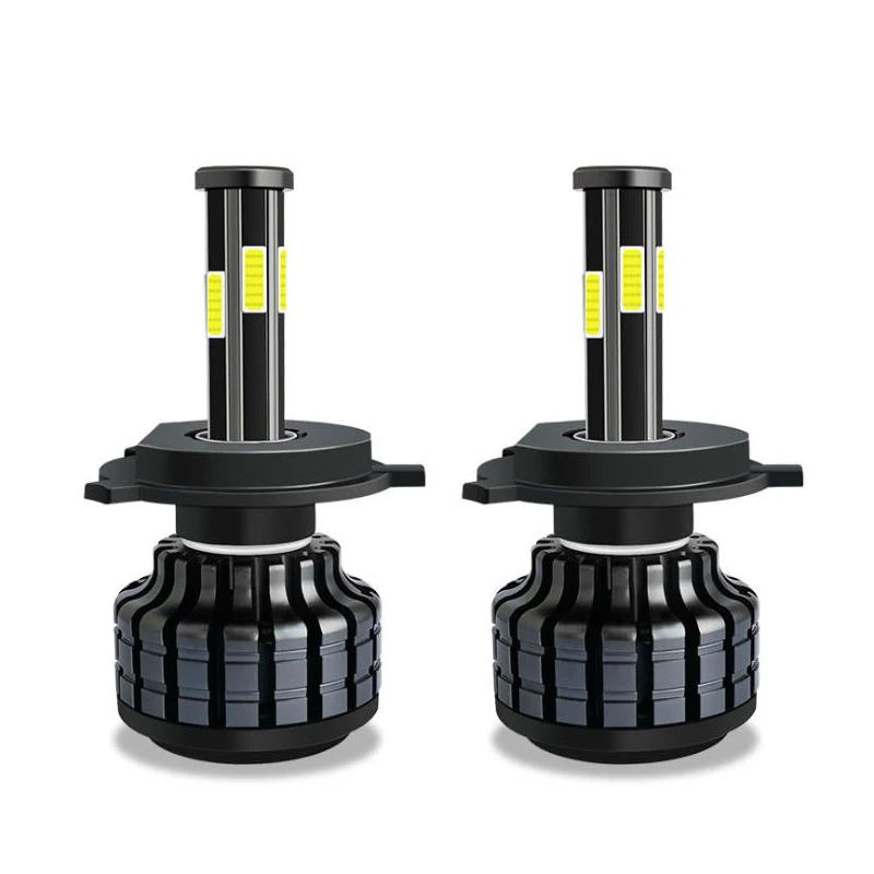 

Car LED Headlights H1 H4 H7 H11 880 360-degree Light-emitting High-power Far and Near Beam Three-color Temperature