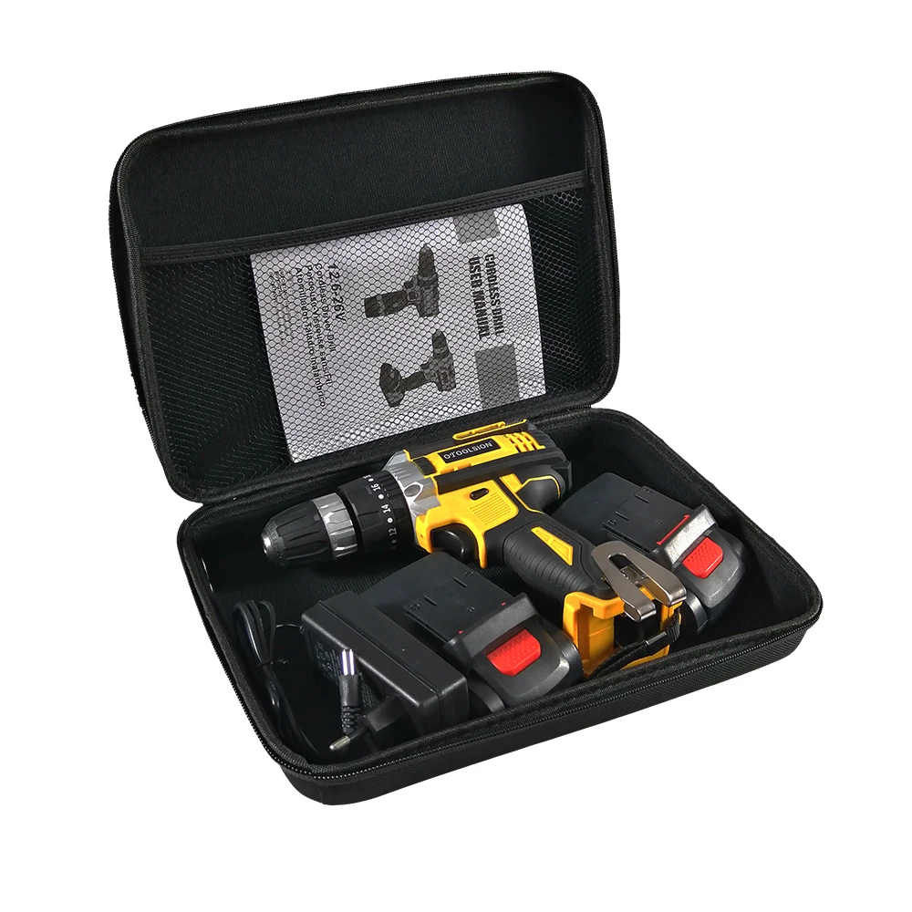 1500 Mah 21V Impact Electric Screwdriver Cordless Screwdriver Electric Tools Hammer Electric Hammer Power Tools For Woodworking