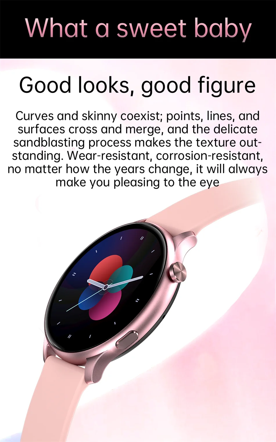 2022 New Bluetooth call Smart Watch Women Men Dynamic dial Information Remind Sports Multifunctional Waterproof Smartwatch+Box