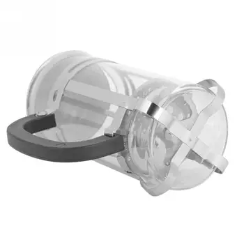 

New 350Ml Stainless Steel Glass Hollow Coffee French Filter Coffee Pot Coffee Tea Pot Press Plunger