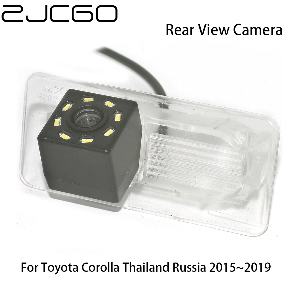 

ZJCGO HD CCD Car Rear View Reverse Back Up Parking Night Vision Waterproof Camera for Toyota Corolla Thailand Russia 2015~2019