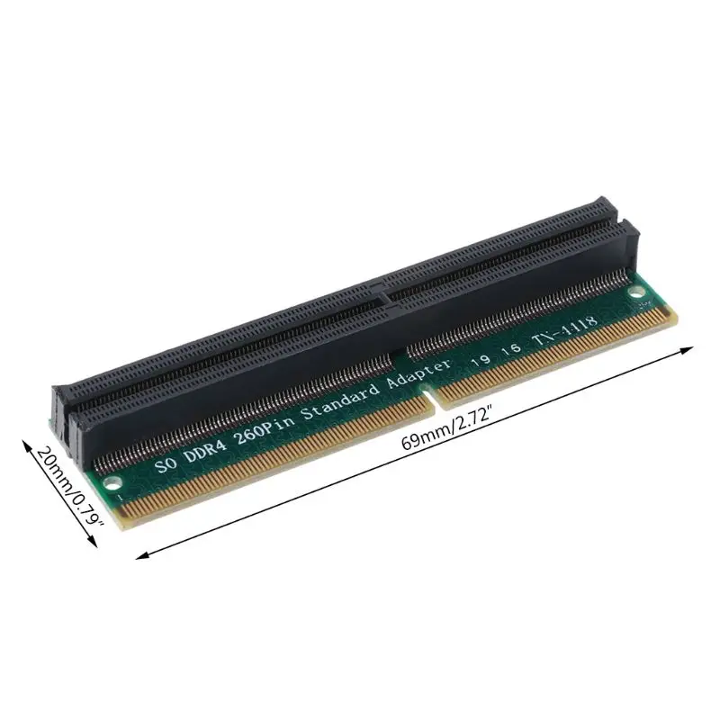 SO-DIMM 260Pin DDR4 тестовая защитная карта-адаптер для SO DDR4, компьютерные аксессуары для ПК D2TE