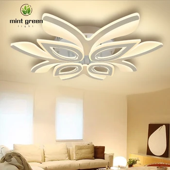

Modern Ceiling Chandelier Lighting Fixtures For living room kitchen bedroom kids' room dimmable lamp with remote control