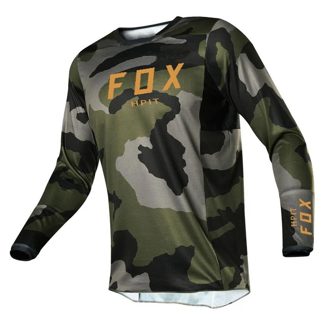

motorcycle mountain bike team downhill jersey MTB Offroad DH POC bicycle locomotive shirt hpit fox jersey cross country mountain