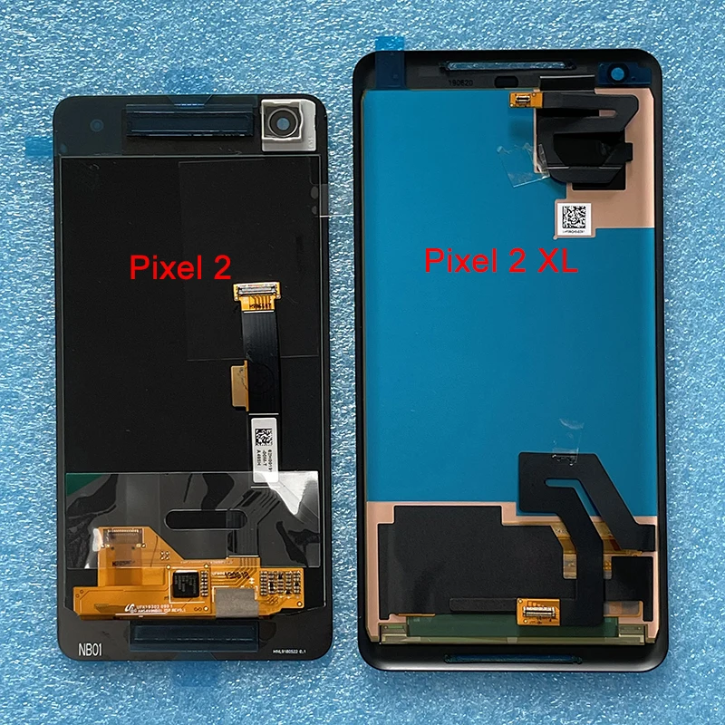 Оригинальный Amoled для HTC Google Pixel2 Pixel 2 XL ЖК-экран рамка + сенсорная панель дигитайзер
