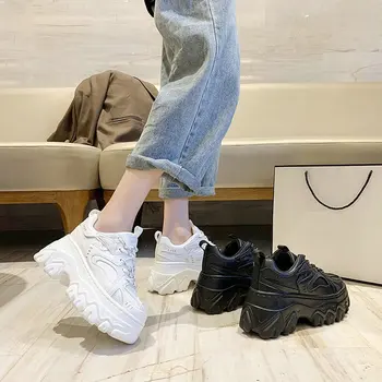 

Little white shoes women autumn and winter thick-soled student women's shoes casual sports women's vulcanized shoes FA-216