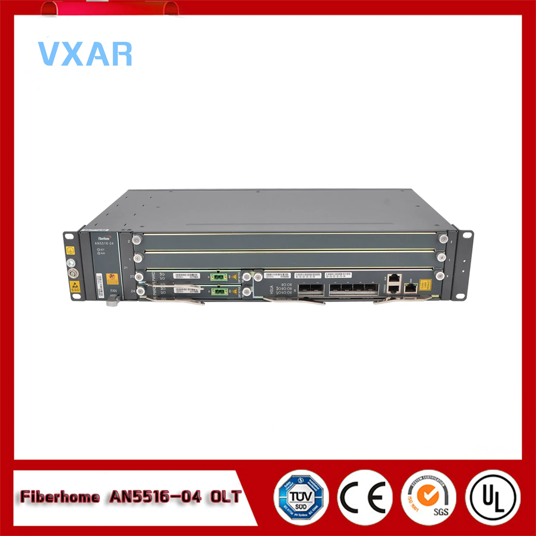 

Original Fiberhome MINI GPON EPON OLT AN5516-04 Uplink Control HSUA /HUSB/HUSC