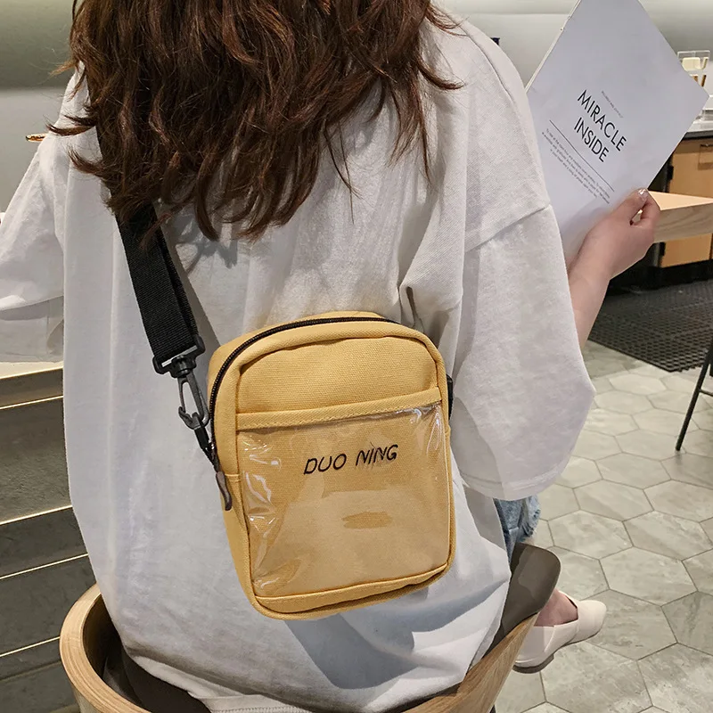 Ограниченная по времени льготная цена Весенняя новая стильная женская сумка холщовый мешок женская японская сумка через плечо в Корейском стиле Verti