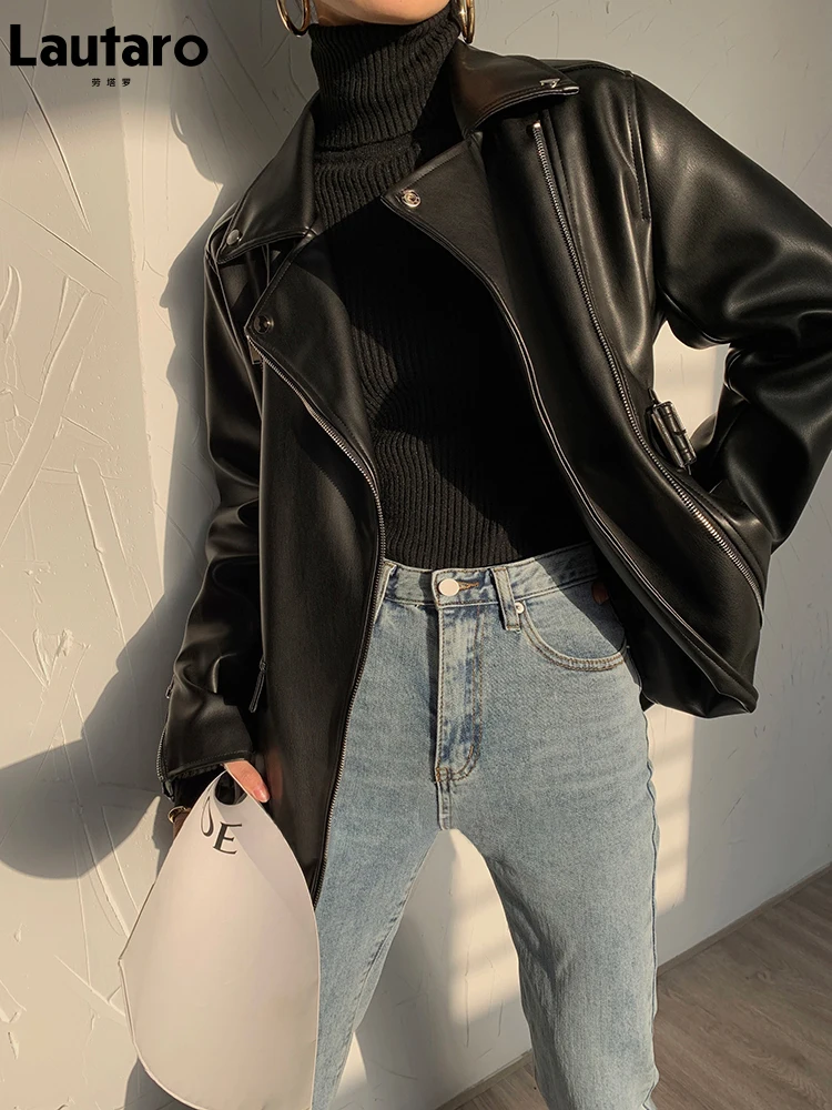 Riu riu 黒 レザージャケット Faux leather jacket Rock & Republic Womens Classic Faux Leather Jacket - Walmart.com
