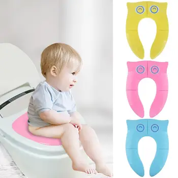 

Potty Training Seat Baby Travel Toilet Cushion Portable Non Slip Seat Pads Develop Hygienic Habits and Self-Care Ability