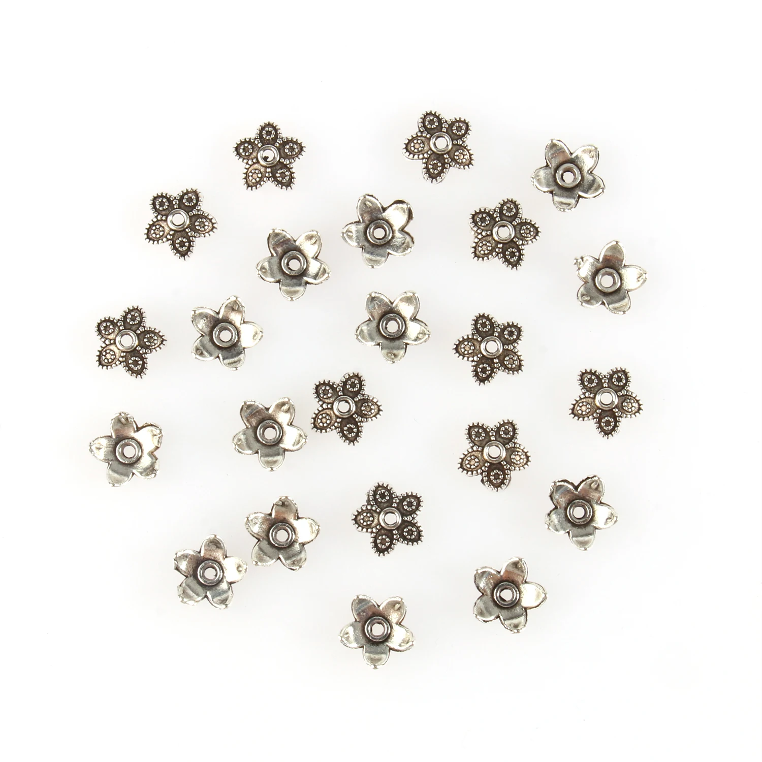 Orecchn Stle Etnco Con Maolca N Argento Tbetano Dpnta A Mano - Foto 5