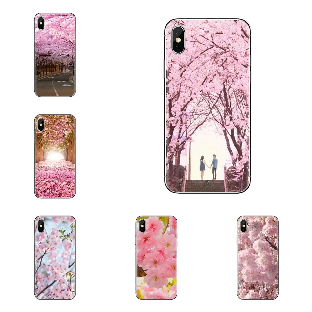 For Xiaomi Mi6 Mi 6 A1 Max Mix 2 5X 6X Redmi Note 5 5A 4X 4A A4 4 3 Plus Pro Cell Phone Case Cover Romantic Japan cherry blossom |