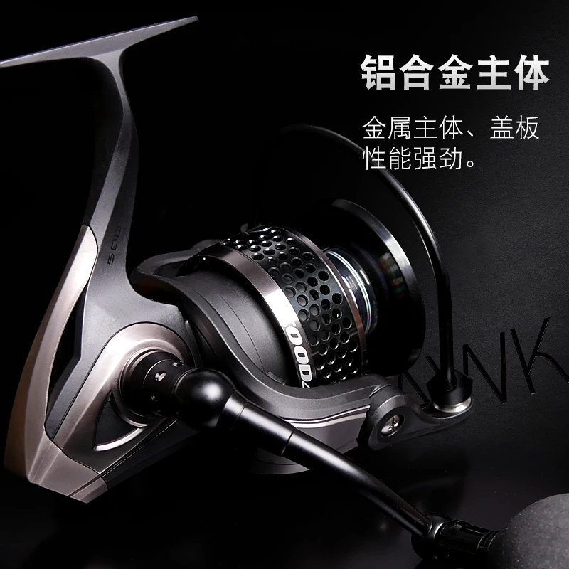 US $63.57 ECOODA EBH II 1000 1500 2000 3000 4000 4500 5000 Preloading Spinning Wheel Drag Power 310kg Saltwater Fishing Reel
