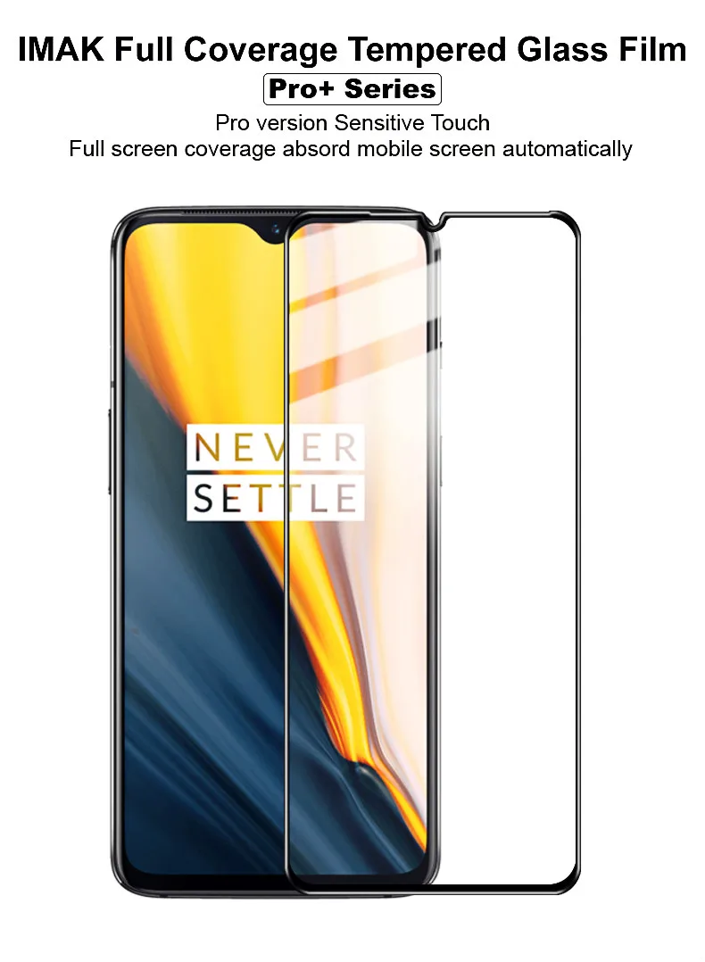 Для oneplus 7 полная защита IMAK экран Закаленное стекло протектор на для oneplus 7 9H Защитная стеклянная пленка 1+ 7 Защита