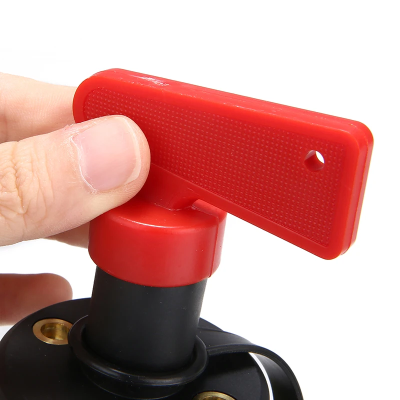 1pc 200A DC 60V Car Truck Boat Camper Battery Isolator Disconnect Cut Power Switch Resistance Switch Battery Insulation Tool