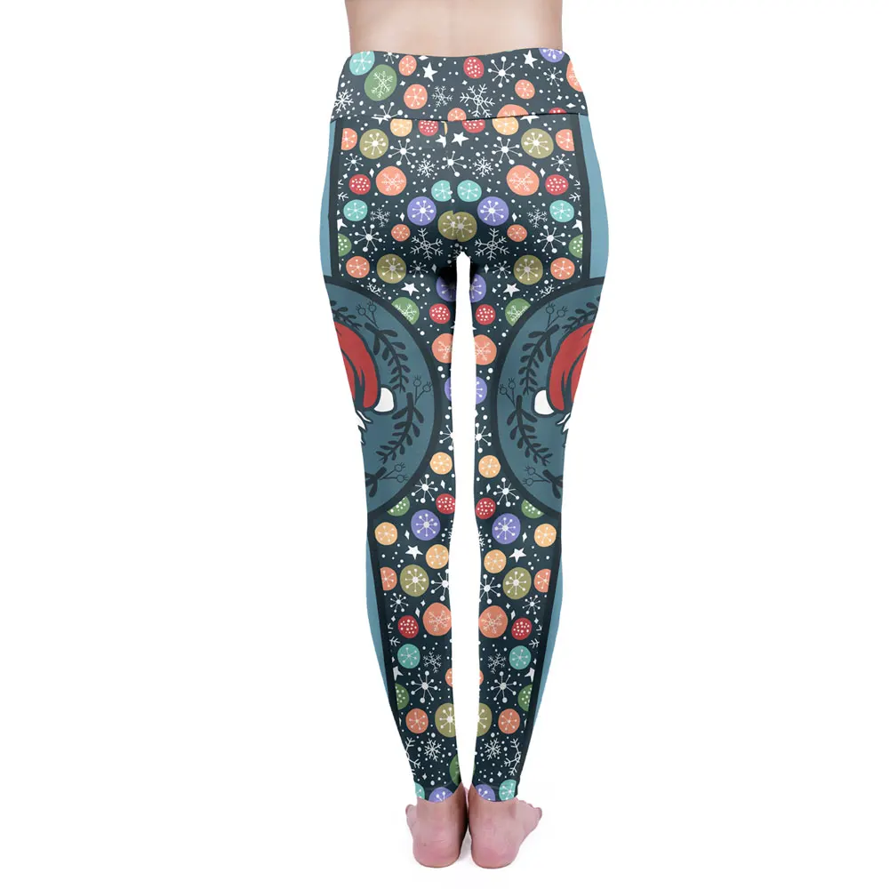 tiktok leggings amazon Christmas Pants For Women Leggings For Fitness Gym Tights Sportswear Printed Leggings Push Up adidas leggings