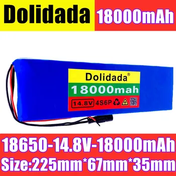 

18650- 14.8V 18Ah 4s6p 18650 li-iom battery pack night fishing lamp heater miner's amplifier batteries with BMS