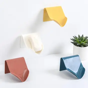

Soap Holder Bathroom Shower Soap Storage Box Dish Plate Tray Holder Free Punching Drain Plastic Box Container Tray Wall Shelf