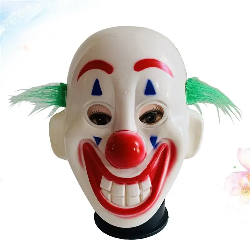1 шт. маска для Хэллоуина, ужасы клоун с волосами забавная маска для лица вечерние маскарадные маски для Хэллоуина маскарадные танцевальные шоу