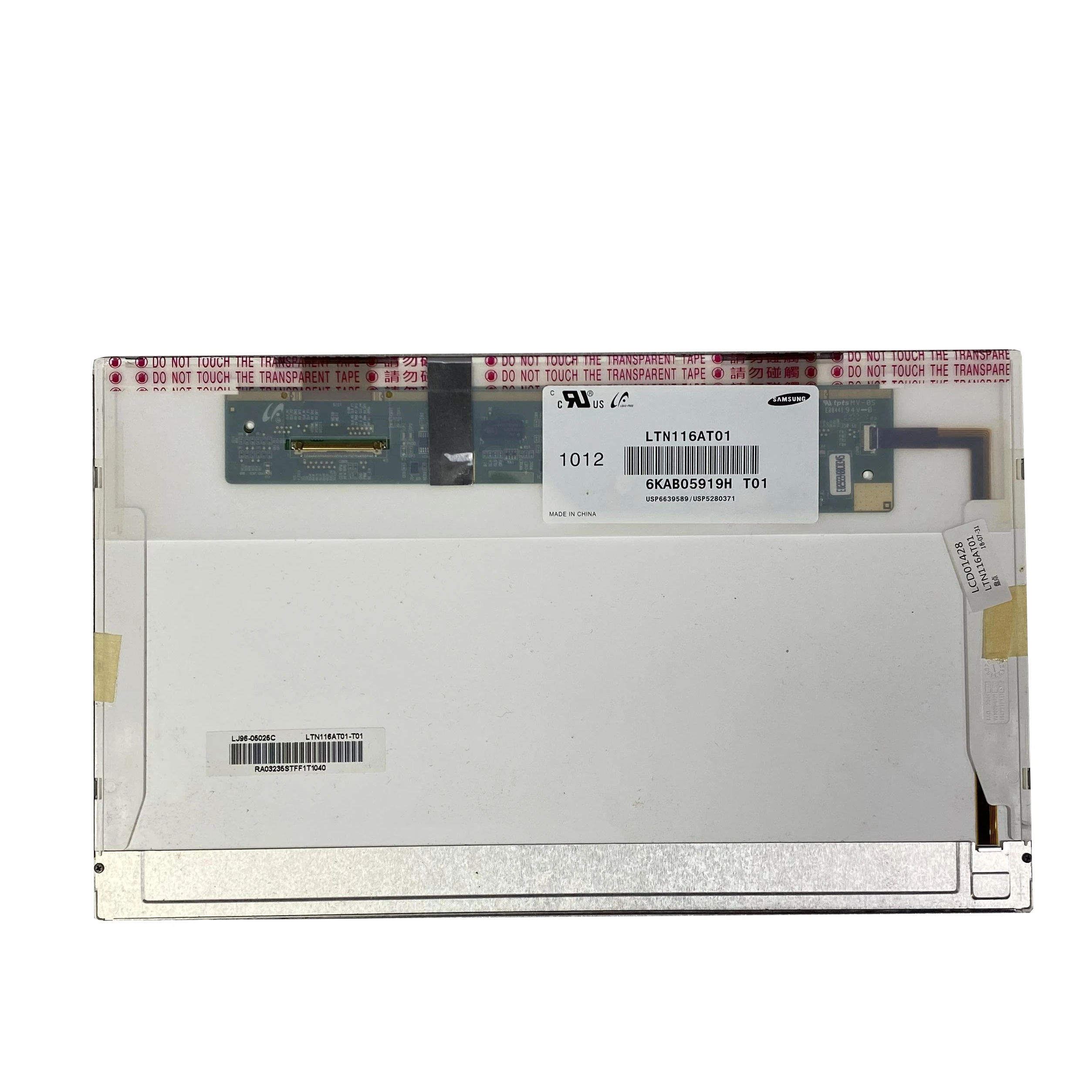 

Original LTN116AT01-T01 11.6 Inch LED Screen Laptop LCD Notebook Screen Replacement For Lenovo U160 U150 S206 ASUS X201E