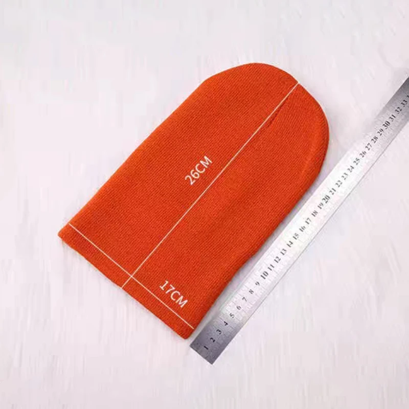 Winter Hats for Men Woman New Beanies Knitted Solid Cute Hat Girls Autumn Female Beanie Caps Warmer Bonnet Ladies Casual Cap - Image 2