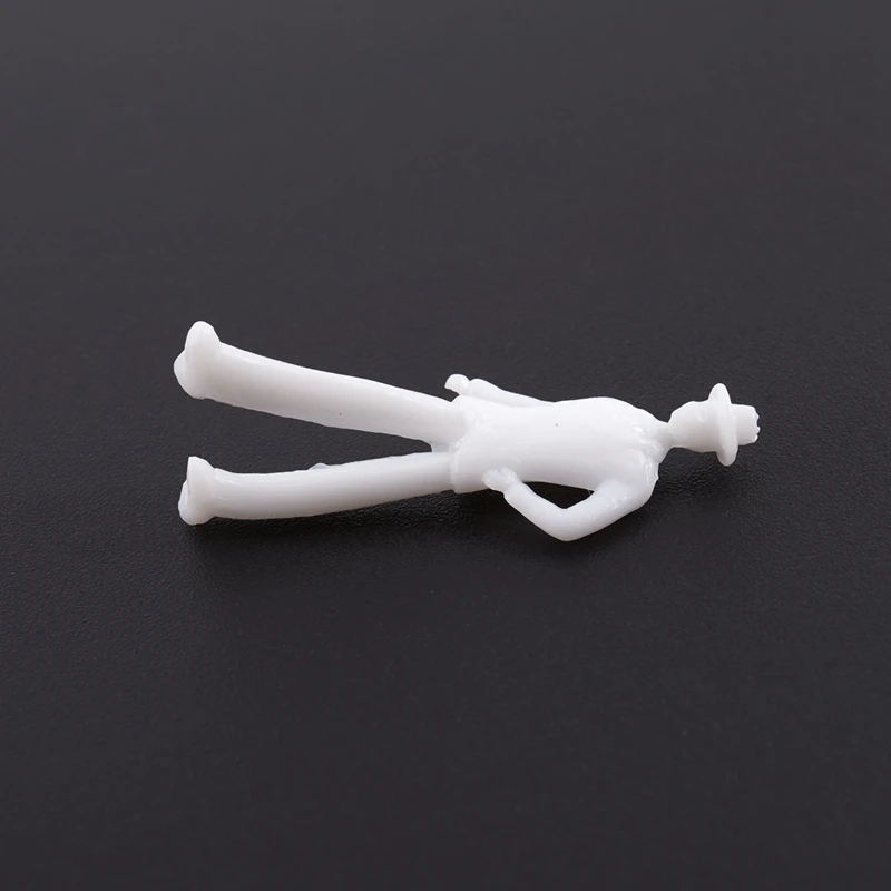 ABZC-100PCS рис. 1: 75 скелетные модели поезд строит людей для макета