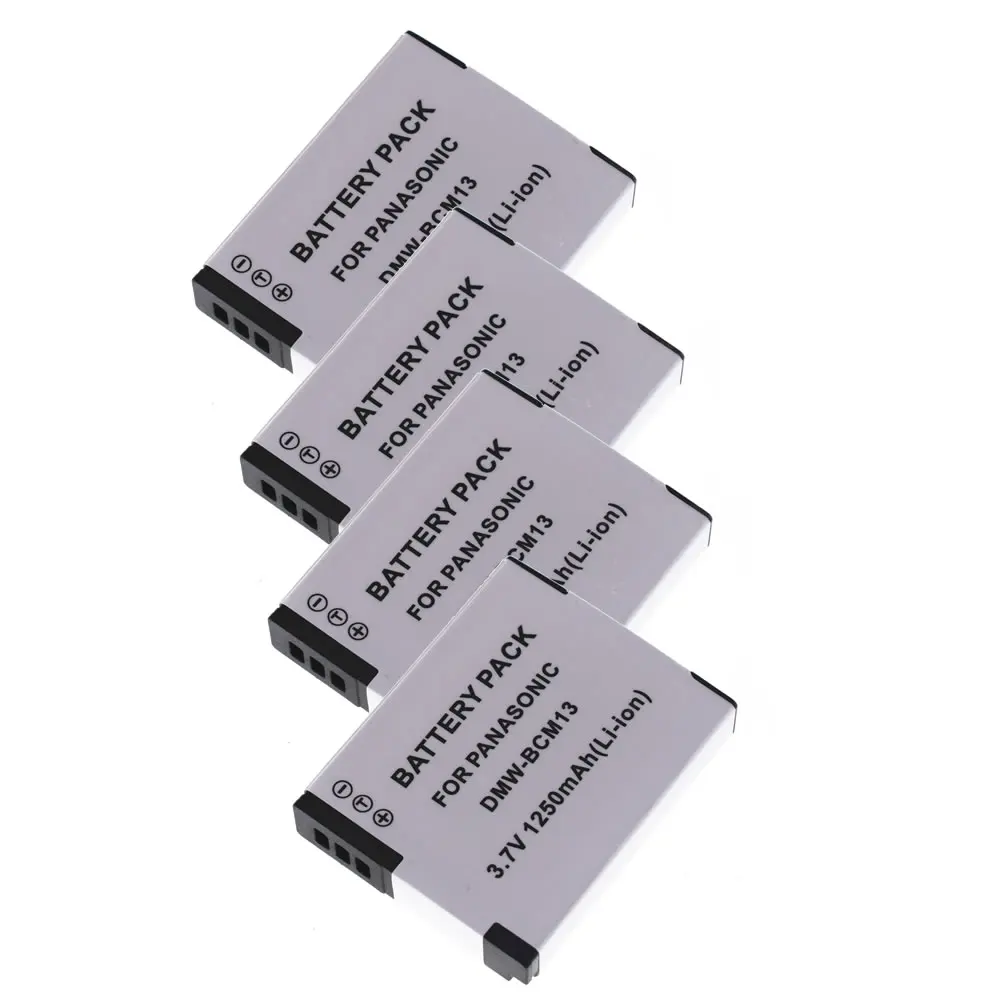 2x Trade-Shop Li-Ion Akku, 3,6V/3,7V 900mAh für Panasonic Lumix DMC-LZ40 DMC-TZ55 DMC-TZ56 DMC