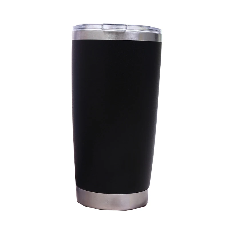 20oz black 20 унций, 30 унций, пивная кружка из нержавеющей стали, подарок на день рождения, кружка для путешествий, автомобиля, пивная кружка, бутылка для воды, термос, кофейные кружки - Цвет: 20oz black
