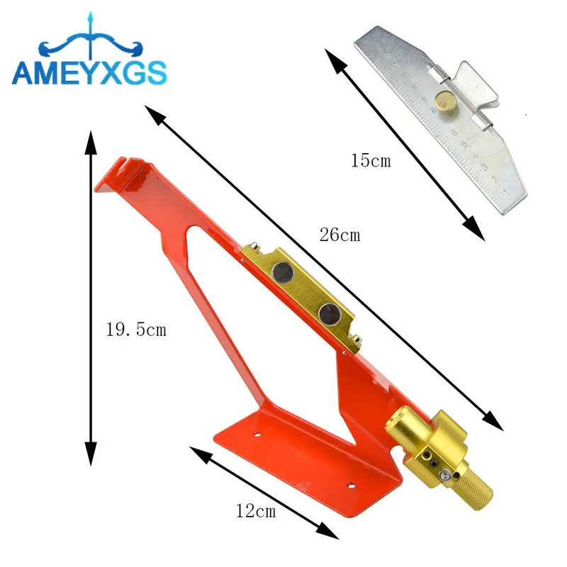 

1Set Archery Arrow Fletching Jig Stick Adjustable Feather Fletches Vanes Clamp Stick DIY Tools For Hunting Shooting Accessories