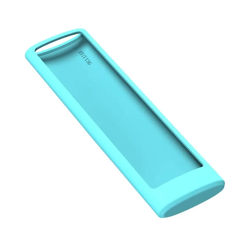 Turquoise Blue Защитный чехол, мягкий силиконовый чехол с пультом дистанционного управления, водонепроницаемый чехол для Visio XRT136 - Цвет: Turquoise Blue
