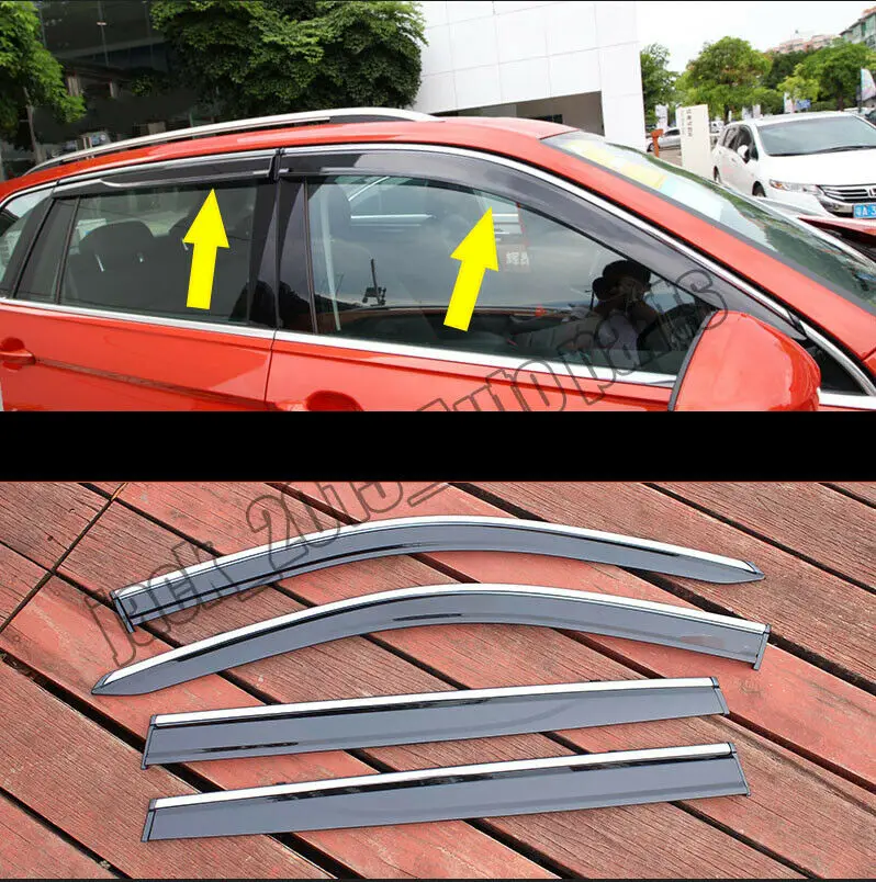 

Car modification Car accessories Side Window Visor Rain Sun Guard Vent Shade forVW Tiguan 2017-2019
