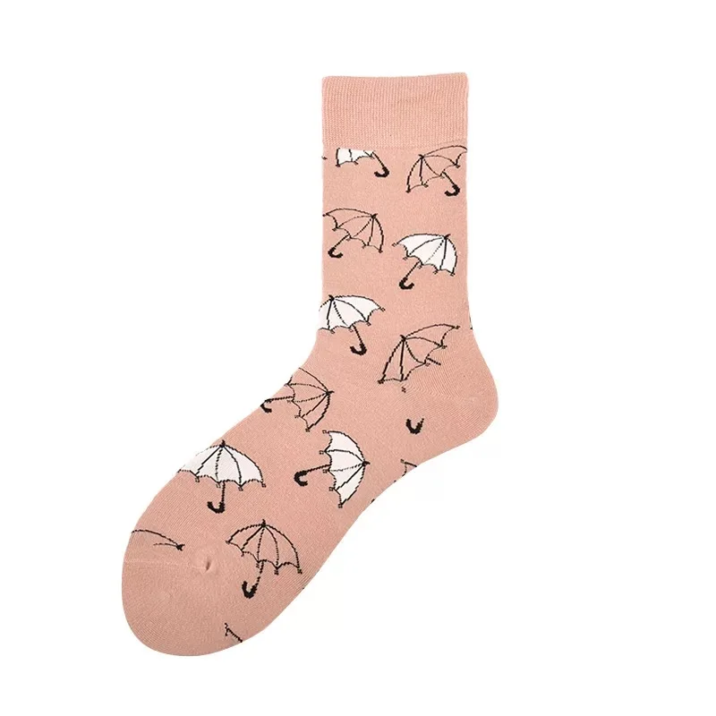 Мужские носки, хлопковые забавные носки с рисунками животных, фруктов, собак, женские носки, новые подарочные носки на весну, осень, зиму - Цвет: 31