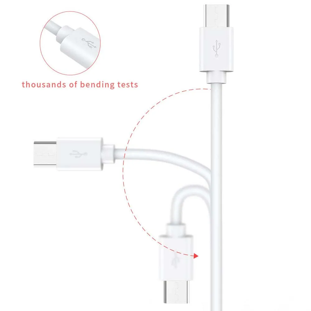 Кабель Micro USB 2 4 A для быстрой зарядки и передачи данных 1 м|Кабели мобильных