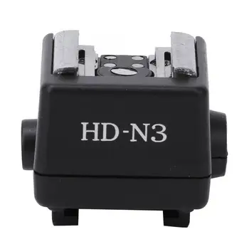 

fotografia acessorio HD-N3 PC Flash Light Hot Shoe Mounting Adapter Accessory for Sony Video Camera foto studio