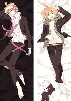 

2020 August Update Pillow Cover Case Danganronpa: Trigger Happy Havoc Cool Boy Pillowcase Peach Skin 2 Way Throw Pillow case