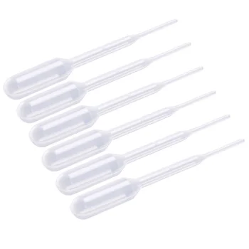 

200PCS Lightweight Graduated Convenient Disposable Scale Dropper for Cosmetics DIY Essential Oil