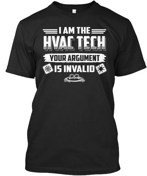 Im Hvac Tech ваш аргумент недействителен-я футболка унисекс по техническому стандарту