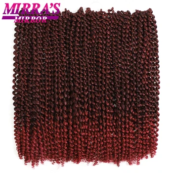 

Passion Twist Hair Ombre Braiding Hair Extensions Crochet Braid Synthetic Hair 18" 36 Strands Mirra's Mirror