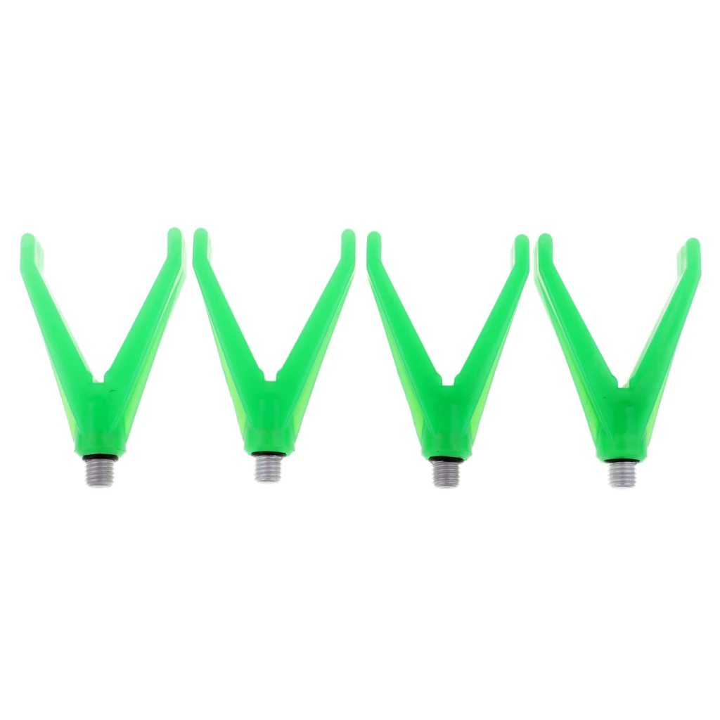 4pcs Fishing Rod Holder Butt Rest Head For Rod Pods / Bank Sticks / Buzz
