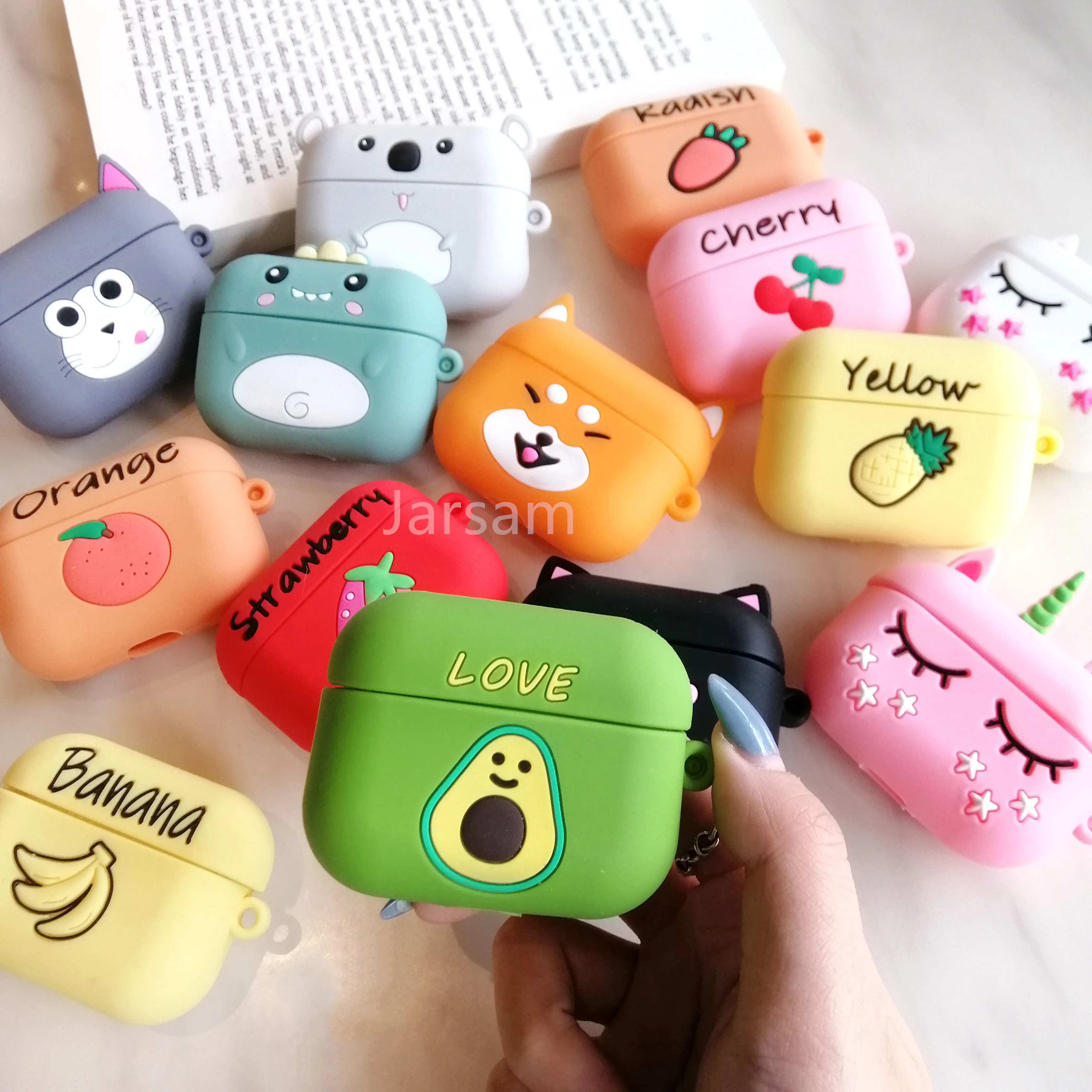 Cartoon Silicone Case For Airpods Pro Case Wireless for airpods pro Case Cover Earphone Case For Air Pods pro