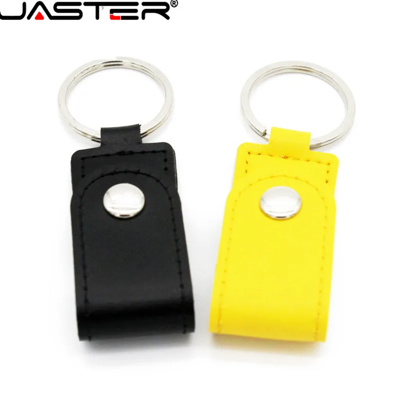 JASTER Пользовательский логотип тиснение цветной кожаный свисток USB 2,0 флэш-накопитель